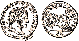 Monnaie de Caracalla.