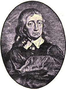 Portrait de John Milton.