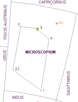 Constellation du Microscope.