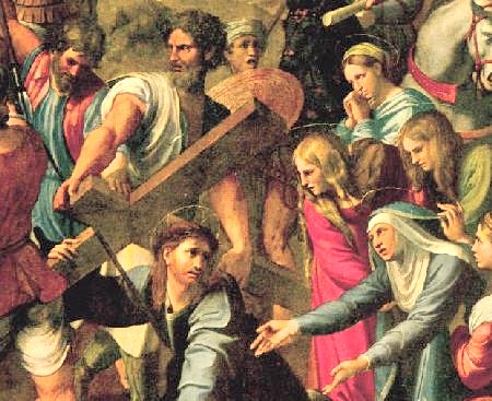 Raphael : Portement de la Croix.