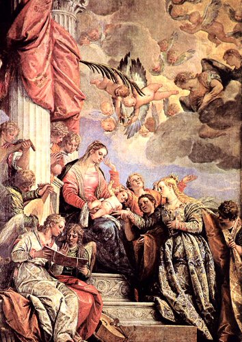 Veronese : Mariage de Sainte Catherine.
