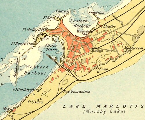 Plan d'Alexandrie.