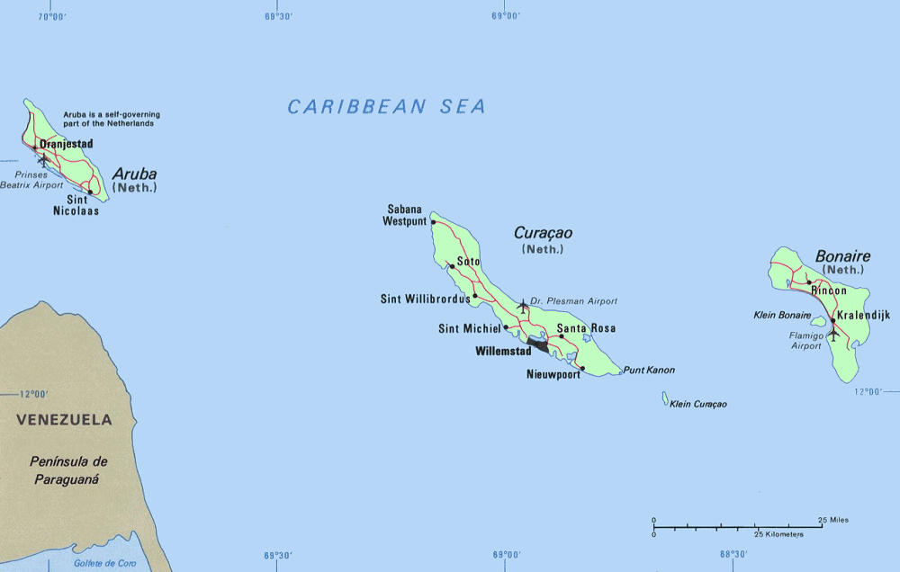 Aruba Curacao Bonaire 
