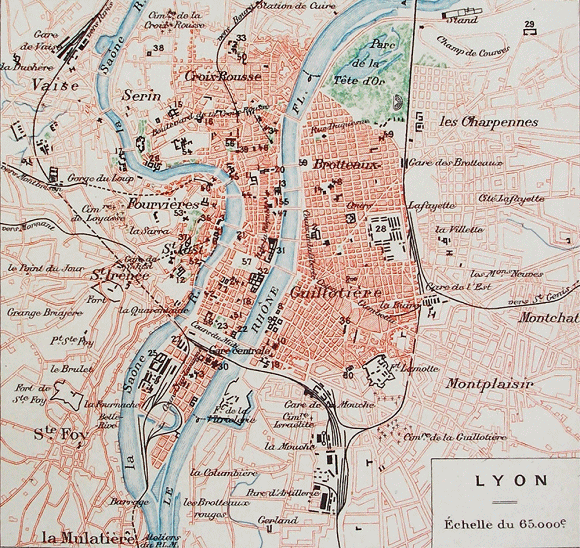 Plan de Lyon.