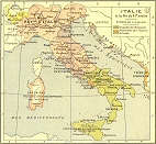 Italie  la fin du XIe sicle.