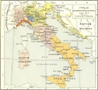 Italie aprs le trait de Campo Formio.