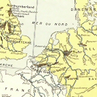 Principaux bassins houillers d'Europe occidentale.