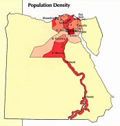 Population de l'Egypte.