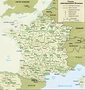 Divisions administratives de la France.