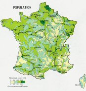 Population de la France.