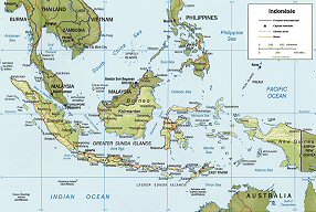 Géographie de l'Indonésie.