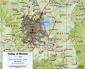 Vallée de Mexico (Mexique).