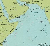 Ports de boutres dans l'océan indien.