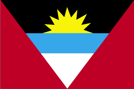 Drapeau d'Antigua et Barbuda.