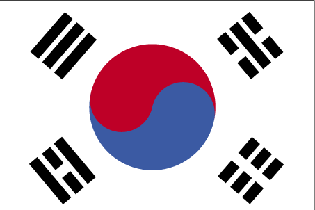 Drapeau de la Core du Sud