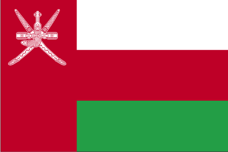Drapeau d'Oman.