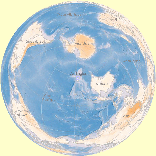Carte du monde.
