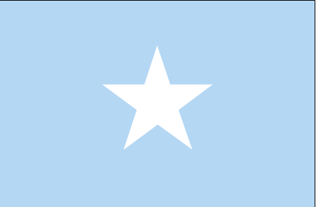 Drapeau de la Somalie.