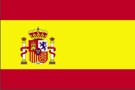 Drapeau de l'Espagne.