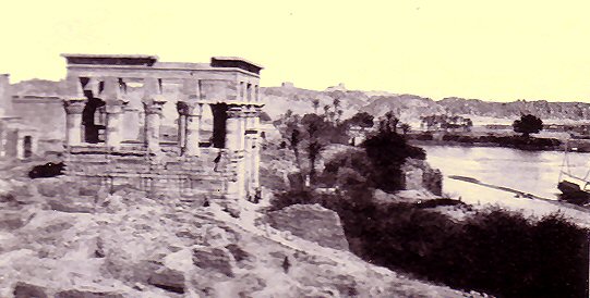 Photo des ruines de Philae.