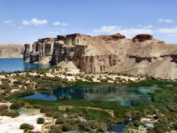 Afghanistan, les lacs turquoise de Band-e-Amir.