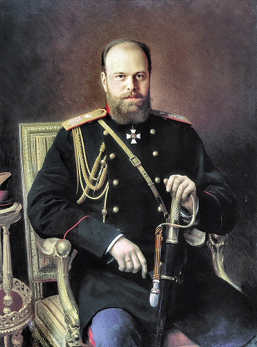 Alexandre III, tsar de Russie.