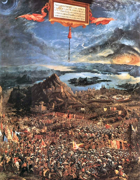 La Victoire d'Alexandre sur Darius, par Altdorfer.