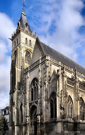 Amiens : l'église Saint-Germain.