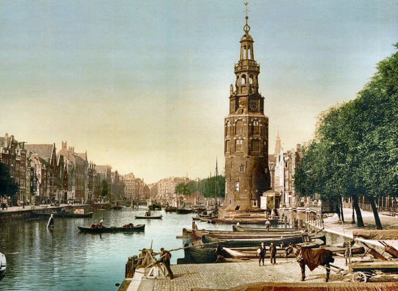 Photo de la tour de Montaltran à Amsterdam.