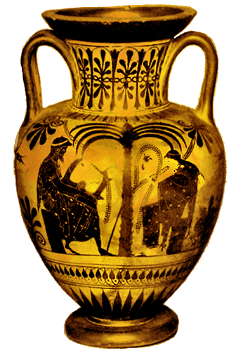 Apollon et Leto.