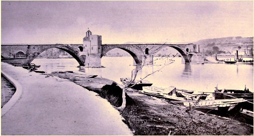 Avignon : pont Saint-Benezet.