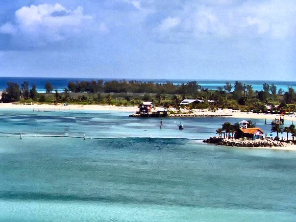 Bahamas : Castaway Cay.