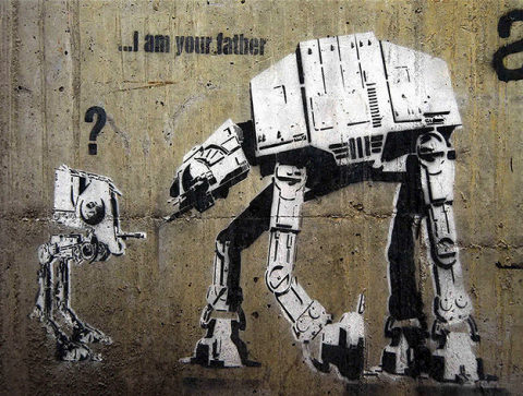 Banksy : Je suis ton père.