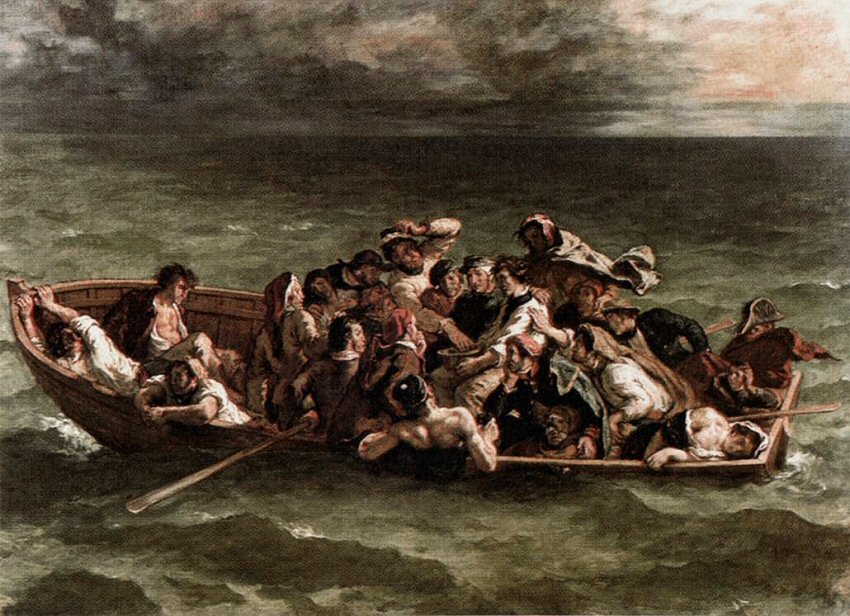 La Barque de Don Juan, par Delacroix.