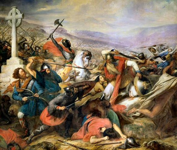 Bataille de Poitiers.
