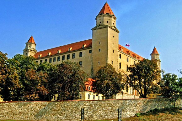 Bratislava : le château.