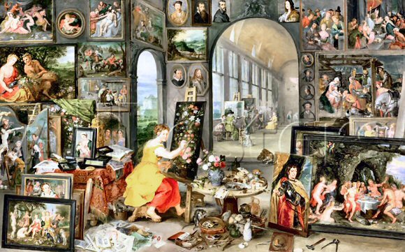 Breughel : allégorie de la peinture.