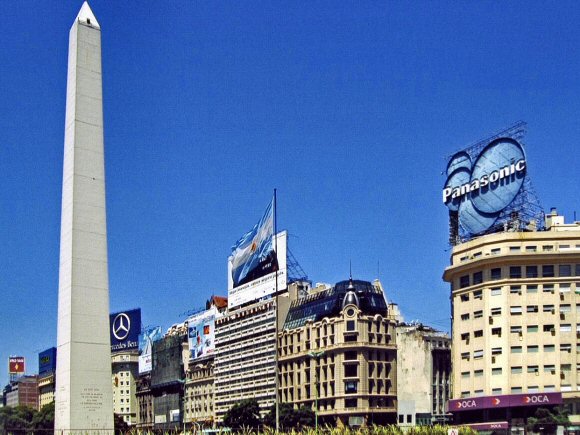 Buenos Aires : el Obelisco.