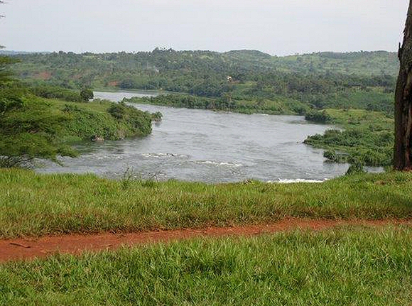 Les rapides de Bujagali, prs de Jinga, en Ouganda.