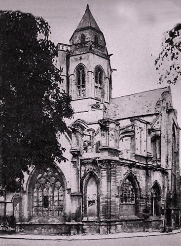 Caen : église du Vieux saint-Etienne.