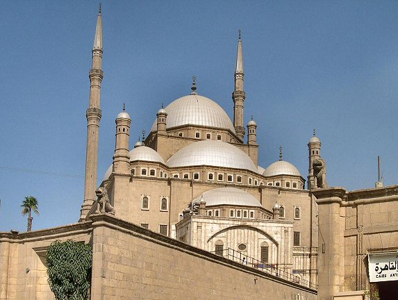 Le Caire : mosque de Mhmet Ali.