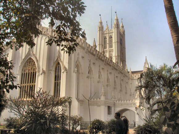 Kolkata  : cathédrale Saint Paul.