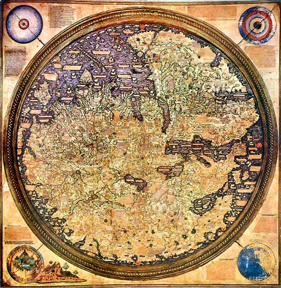 La mappemonde de Fra Mauro.