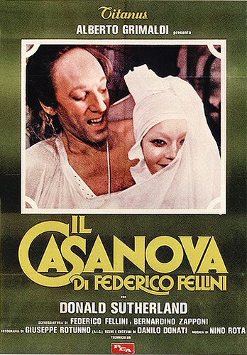 Le Casanova de Fellini (affiche du film).