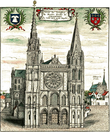 Cathdrale de Chartres.