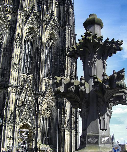 Fleuron de la cathédrale de Cologne.