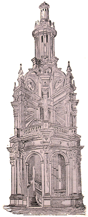 Chambord : Lanterne du château.