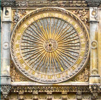 Cathdrale de Chartres : l'Horloge.