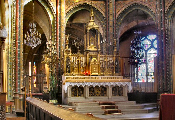 Autel de l'église Saint-Aignan, à Chartres.