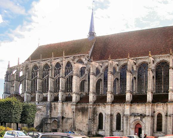 Chartres : église Saint-Pierre.